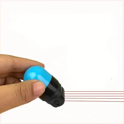 Timbro 2-in-1 Pentagramma Musicale Plastica Nero Insegnamento