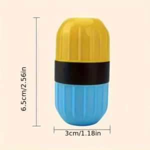 Timbro 2-in-1 Pentagramma Musicale Plastica Nero Insegnamento