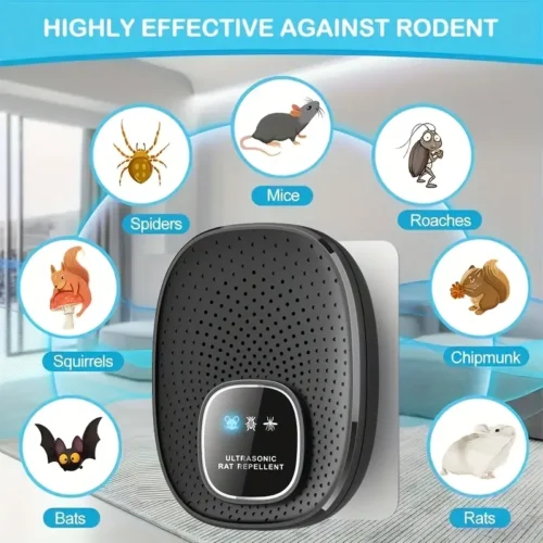 Ricarica Smart Mouse Repellent Gatti Topi Tecnologia Soundwave