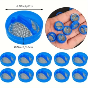 3x Filtri Valvola Ingresso Acqua Lavatrice Plastica Ricambio