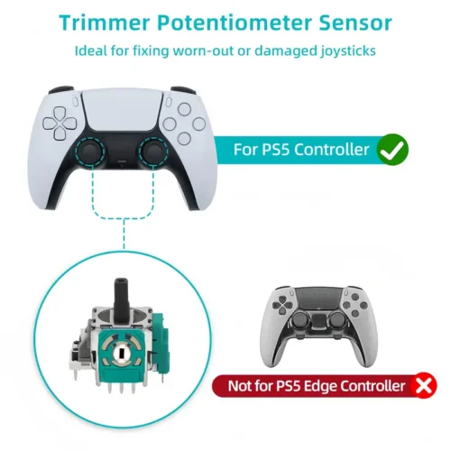 5pz Potenziometro 2K3 Ohm Kit Riparazione Controller PS5 Dualsense