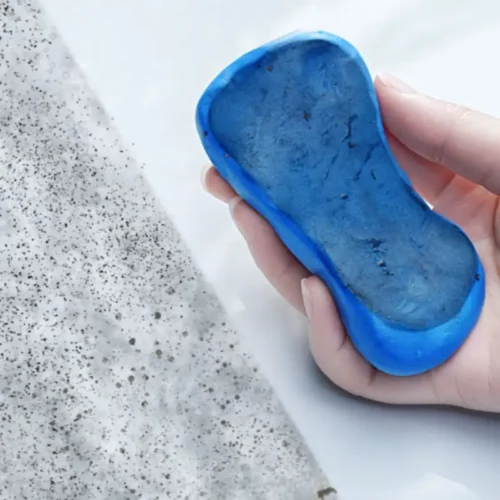 Spugna Lavaggio Auto Gomma Resistente Pad Non Abrasivo Antigraffio