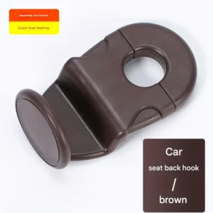 2pz Ganci Universali NERI Sedili Auto ABS Resistenti Organizzazione Accessori