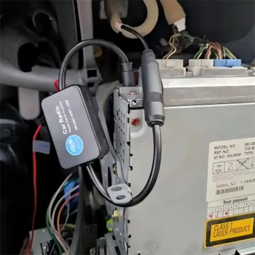 Amplificatore Segnale Radio FM 12V Booster Antenna Cavo VW HONDA