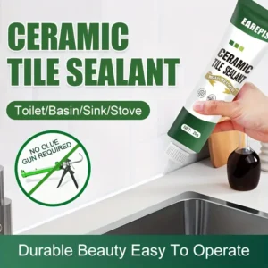 Adesivo Riparazione Piastrelle Sigillante Bianco Crepe Cucina Bagno