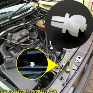 10x clip supporto cinghia parabrezza per VW Golf Corrado Passat 357823397