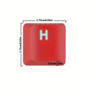 Keycap PBT 104 Tasti Tastiera Meccanica Ergonomico ABS Durevole