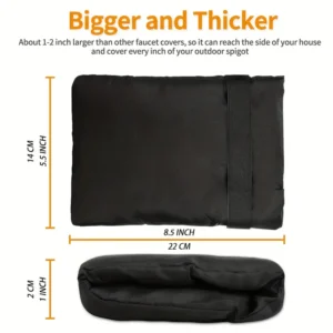 Copertura Antigelo Rubinetto Esterno Invernale Manicotto Rinforzato