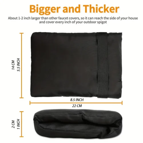 Copertura Antigelo Rubinetto Esterno Invernale Manicotto Rinforzato