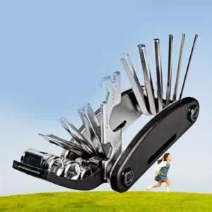 Strumento Pieghevole Cacciavite Pinze Kit Multifunzione Riparazione Bici