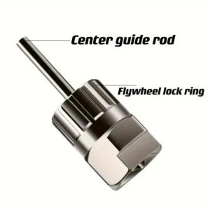 Rimozione Volano Bike Acciaio Tungsteno Manutenzione Riparazione Accessorio