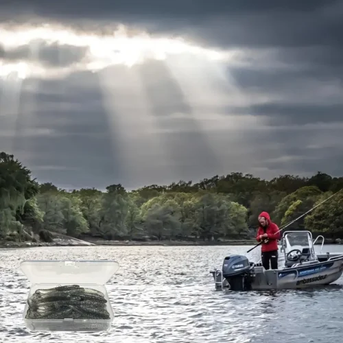 15x Esca Verme Ultra Soft Tail T-Tail Pesca Acqua Dolce Salata Colori Vivi