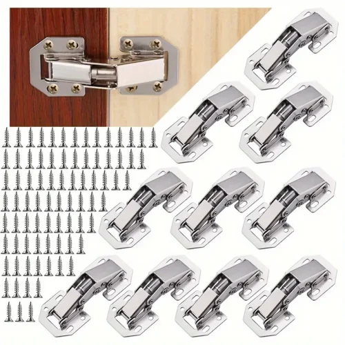 4pz Cerniere Nascoste Acciaio Inox Ammortizzatore 90° Chiusura Morbida