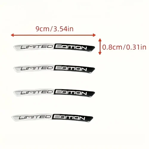 4pz Adesivi Limited Edition Cerchioni Auto Nastri Decorativi Pneumatici