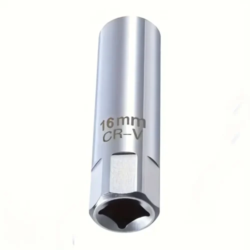 1pz Chiave Candele 16mm Cromo Vanadio Rimozione Auto Moto Set Bussola