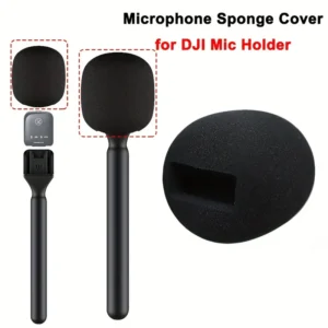 1pz Cover Microfono Schiuma Compatibile Rode Wireless Go II Paraspruzzo