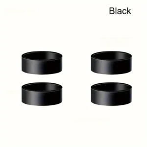 4pz Copri-Anelli Silicone NERO Controller PS5 PS4 Xbox Switch Joystick