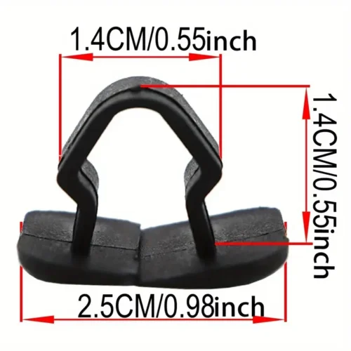 10x clip fissaggio cofano motore VW Golf Tiguan Sharan 1H5863849A01C