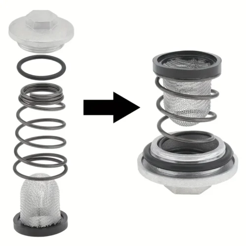 Kit Vite Tappo Scarico Olio per GY6 50cc 125cc 150cc Motore Scooter