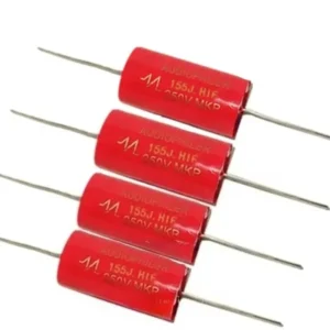 2 pezzi condensatori Audiophiler Axiale Condensatore Film Audio 1,5 μF auto