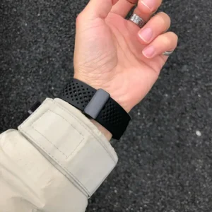 Cinturino Magnetico Silicone NERO 22mm per Forerunner Venu Galaxy Xiaomi