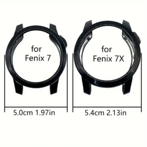 Custodia TPU Protettiva Fenix 7 NERA Guscio Morbido Smartwatch