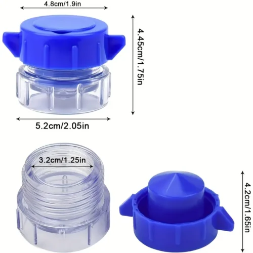 Mini Trita Pillole Portatile Compatto Schiaccia Farmaci Blu