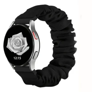 Cinturino Elastico Scrunchie Donna 20mm Compatibile Galaxy Watch e Huawei