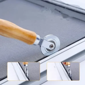 Ruota Gauze Plastica Acciaio Gomma Installazione Finestre Porte Schermo