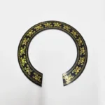 Giallo PVC Patterned Chitarra Decorative Inlay Soundhole 99cm 13.3cm Gold