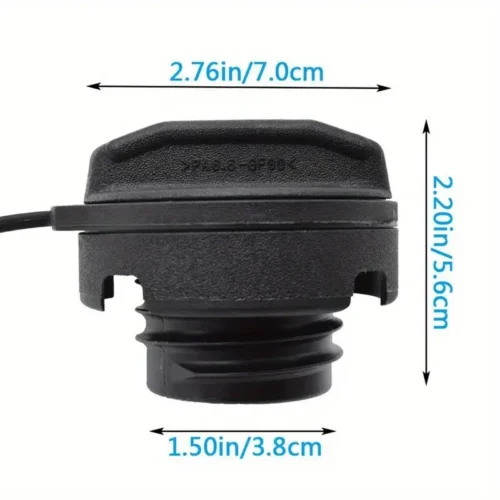 Copertura tappo riempimento carburante per VW Golf Passat Audi A6 A8 1J0201550A