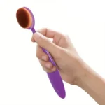 Spazzola Morbida AZZURRA Pulizia Orecchie Cani Gatti Setole Soffici