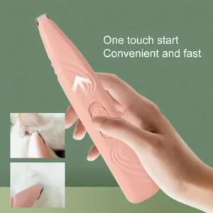 Tagliacapelli ROSA Elettrico Professionale Cani Gatti Batteria Esclusa