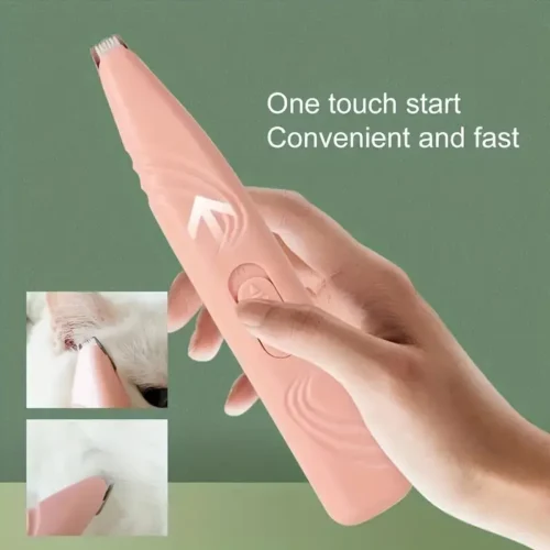 Tagliacapelli ROSA Elettrico Professionale Cani Gatti Batteria Esclusa