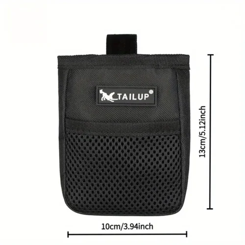 Borsa Addestramento Cani Poliestere Robusto Tasche Rete Piccola/Media