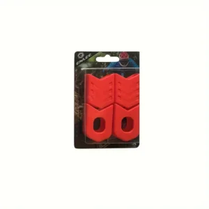 Protezione Pedivella Bicicletta ROSSA Manicotto Corona MTB Silicone