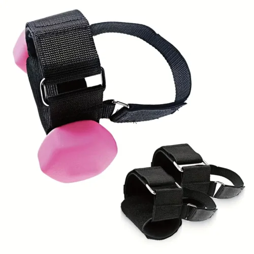 Accessorio Manubrio Piede Cinghie Regolabili Sollevamento Pesi