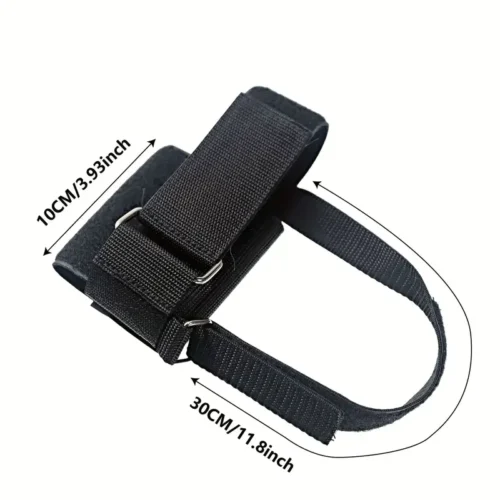 Accessorio Manubrio Piede Cinghie Regolabili Sollevamento Pesi