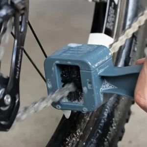 Spazzola Pulizia Catena Bicicletta ABS Rimozione Rapida Sporco