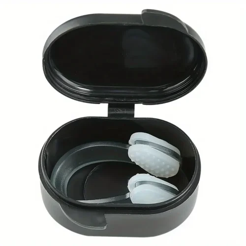 Clip Nasale Silicone NERO Immersioni Allenamento Nuoto