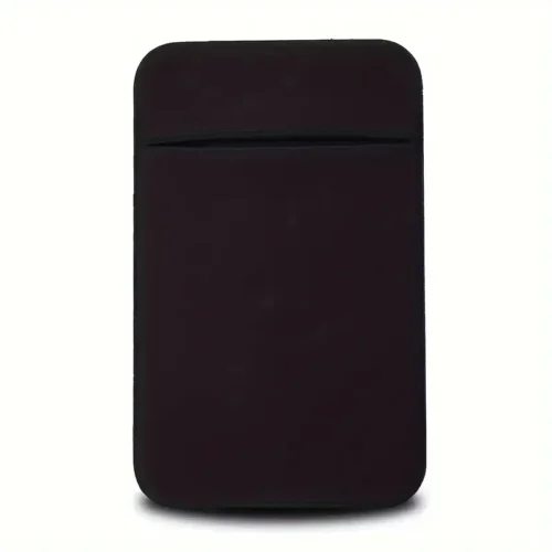 Porta Carte Adesivo NERO Cellulare Bus Metropolitana Custodia