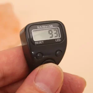 Contatore Elettronico Portatile Anello Luminoso Conteggio Giochi