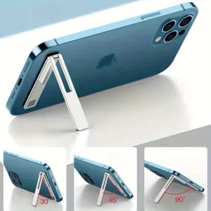 Supporto Cellulare Ultrasottile Alluminio Adesivo Pieghevole