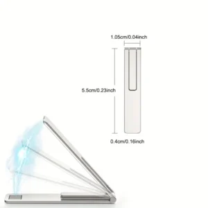 Supporto Cellulare Ultrasottile Alluminio Adesivo Pieghevole