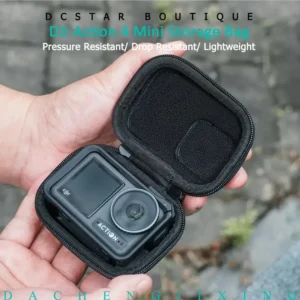 Porta Fotocamera Sportiva Fibbia Lega Scatola EVA Pelle DJI GoPro