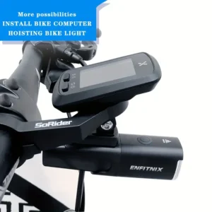 Supporto computer bici esterno Garmin XOSS IGPSPORT CooSpo plastica bici mtb