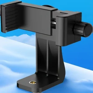 Supporto telefono girevole 360 morsetto tripode clip streaming live orizzontale