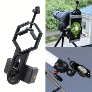 Adattatore Giuhds smartphone telescopi monoculari morsetto ABS resistente video