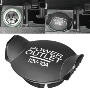 Copertura presa corrente auto 12V tappo spina durevole pulsante facile