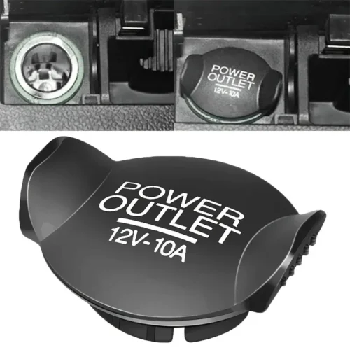 Copertura presa corrente auto 12V tappo spina durevole pulsante facile